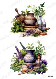 Rýžový a Soft papír A4 pro decoupage- R03049