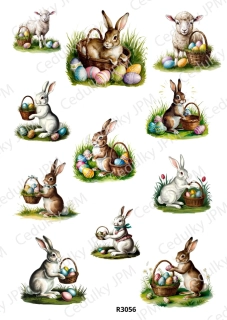 Rýžový a Soft papír A4 pro decoupage- R03056