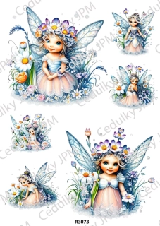 Rýžový a Soft papír A4 pro decoupage- R03073
