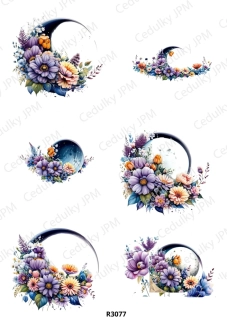 Rýžový a Soft papír A4 pro decoupage- R03077