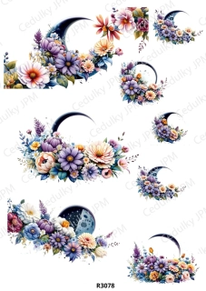 Rýžový a Soft papír A4 pro decoupage- R03078