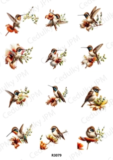 Rýžový a Soft  papír  A4 pro decoupage- R03079