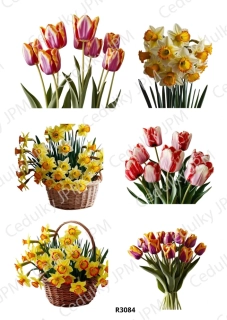 Rýžový a Soft papír A4 pro decoupage- R03084