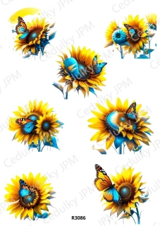 Rýžový a Soft papír A4 pro decoupage- R03086
