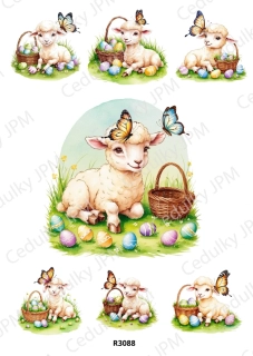 Rýžový a Soft papír A4 pro decoupage- R03088