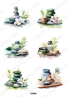 Rýžový a Soft papír A4 pro decoupage- R03096