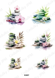 Rýžový a Soft papír A4 pro decoupage- R03097
