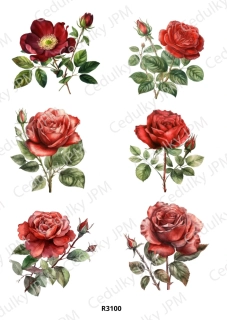 Rýžový a Soft papír A4 pro decoupage- R03100