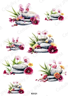 Rýžový a Soft  papír  A4 pro decoupage- R03121