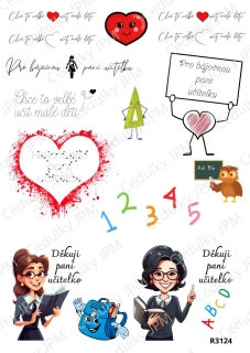 Rýžový a Soft  papír  A4 pro decoupage- R03124