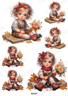 Rýžový a Soft papír A4 pro decoupage- R03127