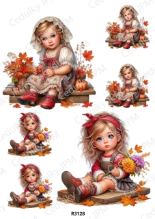 Rýžový a Soft papír A4 pro decoupage- R03128
