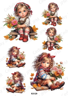 Rýžový a Soft papír A4 pro decoupage- R03129