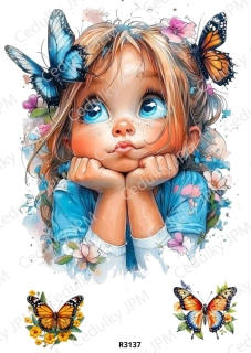 Rýžový a Soft papír A4 pro decoupage- R03137