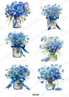 Rýžový a Soft  papír  A4 pro decoupage- R03146
