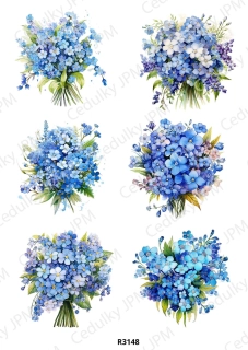Rýžový a Soft  papír  A4 pro decoupage- R03148