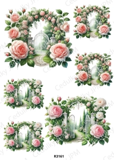 Rýžový a Soft  papír  A4 pro decoupage- R03161