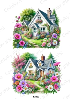 Rýžový a Soft  papír  A4 pro decoupage- R03163