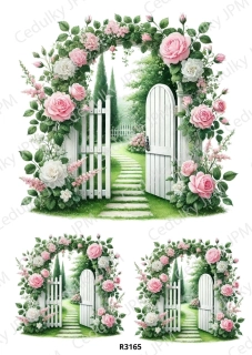 Rýžový a Soft papír A4 pro decoupage- R03165