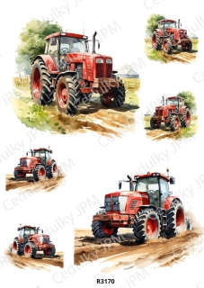 Rýžový a Soft papír A4 pro decoupage- R03170