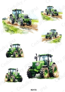 Rýžový a Soft papír A4 pro decoupage- R03172