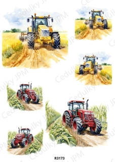 Rýžový a Soft papír A4 pro decoupage- R03173