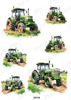Rýžový a Soft papír A4 pro decoupage- R03174