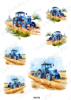 Rýžový a Soft papír A4 pro decoupage- R03176