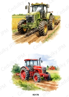 Rýžový a Soft papír A4 pro decoupage- R03178