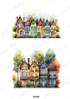 Rýžový a Soft  papír  A4 pro decoupage- R03183