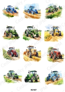 Rýžový a Soft papír A4 pro decoupage- R03187