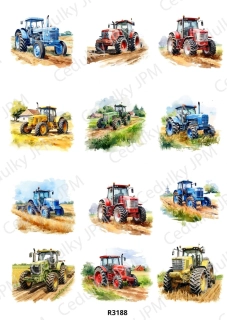 Rýžový a Soft papír A4 pro decoupage- R03188