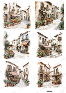 Rýžový a Soft  papír  A4 pro decoupage- R03196