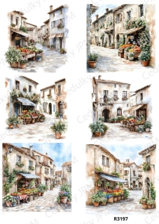 Rýžový a Soft  papír  A4 pro decoupage- R03197