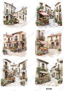 Rýžový a Soft  papír  A4 pro decoupage- R03198