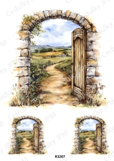 Rýžový a Soft papír A4 pro decoupage- R03207