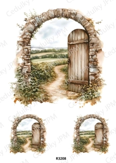 Rýžový a Soft papír A4 pro decoupage- R03208