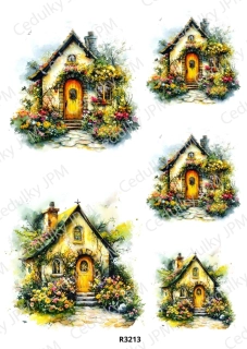 Rýžový a Soft  papír  A4 pro decoupage- R03213