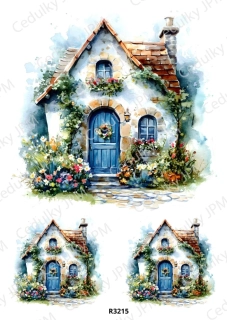 Rýžový a Soft  papír  A4 pro decoupage- R03215