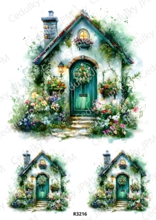 Rýžový a Soft  papír  A4 pro decoupage- R03216