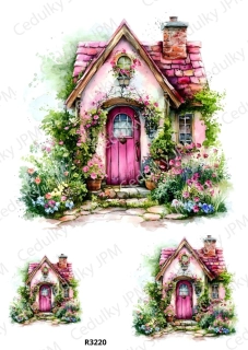 Rýžový a Soft  papír  A4 pro decoupage- R03220