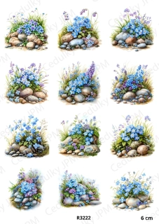 Rýžový a Soft papír A4 pro decoupage- R03222