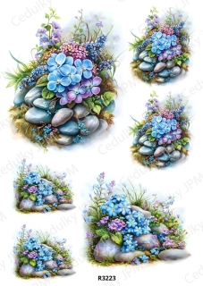 Rýžový a Soft papír A4 pro decoupage- R03223