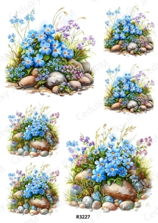 Rýžový a Soft papír A4 pro decoupage- R03227