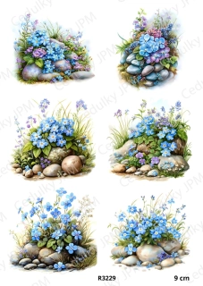 Rýžový a Soft  papír  A4 pro decoupage- R03229