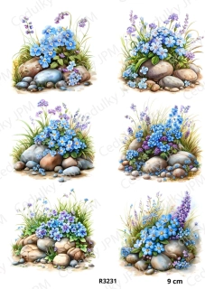Rýžový a Soft  papír  A4 pro decoupage- R03231