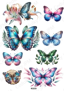 Rýžový a Soft  papír  A4 pro decoupage- R03233