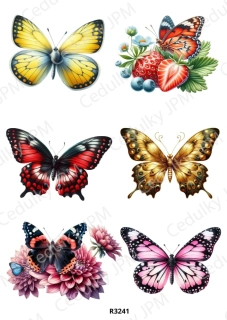 Rýžový a Soft  papír  A4 pro decoupage- R03241