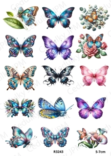 Rýžový a Soft  papír  A4 pro decoupage- R03243
