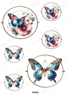 Rýžový a Soft  papír  A4 pro decoupage- R03248